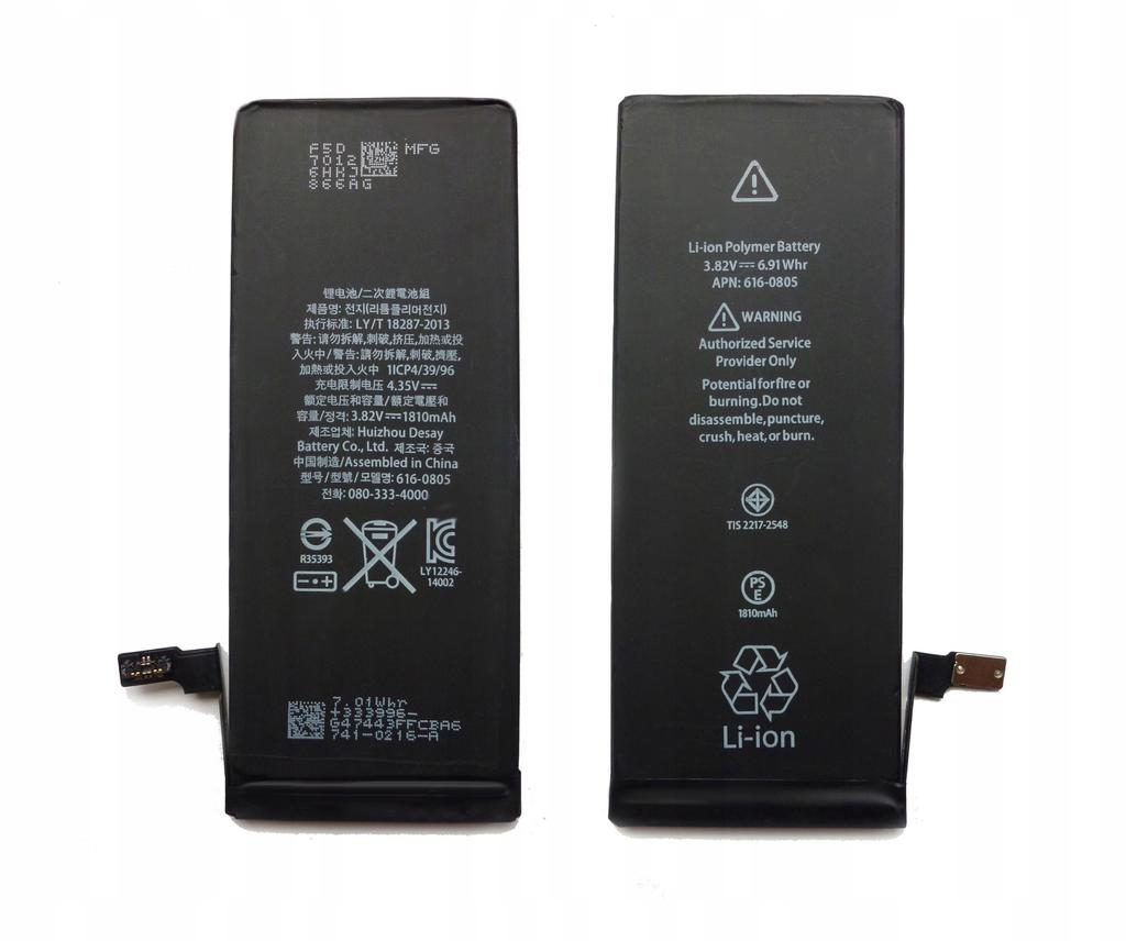 Nowa Bateria Akumulator Do Apple Iphone 6 1810Mah Apn 616-0806