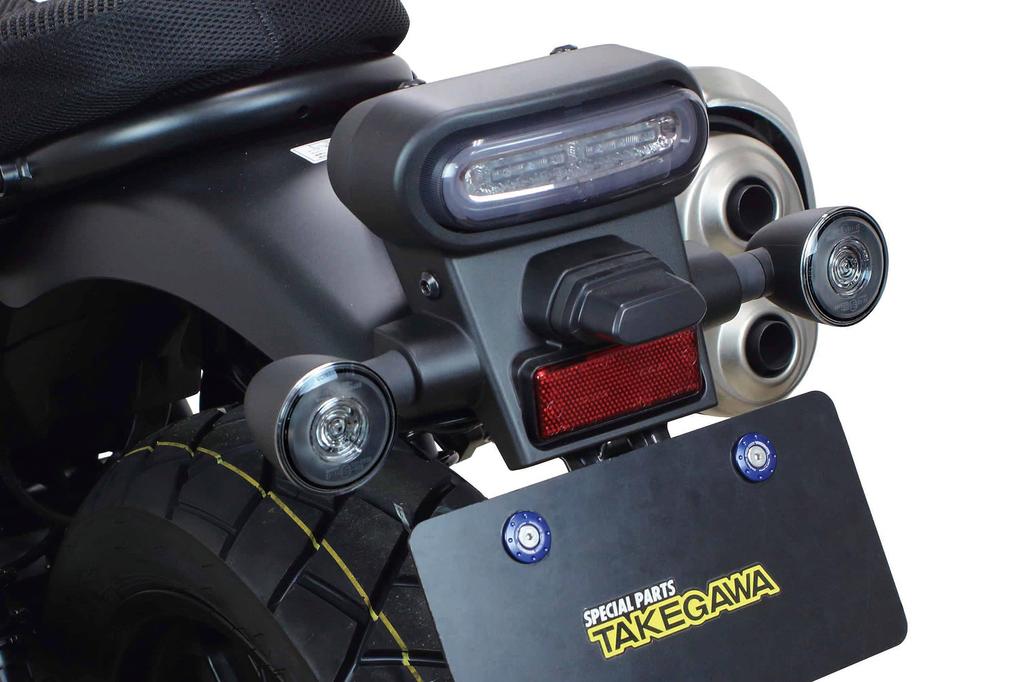 Special Parts TAKEGAWA LED Tail Lamp Kit Smoke Lens Rebel GB350S 250/500/1100 CL250/500 05-08-0601