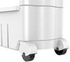 Osmera White Kitchen And Bathroom Shelf, 4 Levels