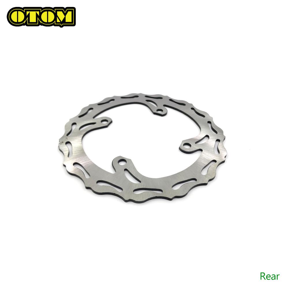 For KAWASAKI SUZUKI Motorcycle Front Rear Brake Disc Rotors 4 Holes KX125 KX250 KX250F KX450F KLX450R RMZ250 Pit Dirt Bikes Part