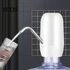 Durable ABS Water Dispenser Electric Pump for 5 Gallon Bottle, Rechargeable Automatic Jug Portable with Dual Pump, Silent Operation Universal