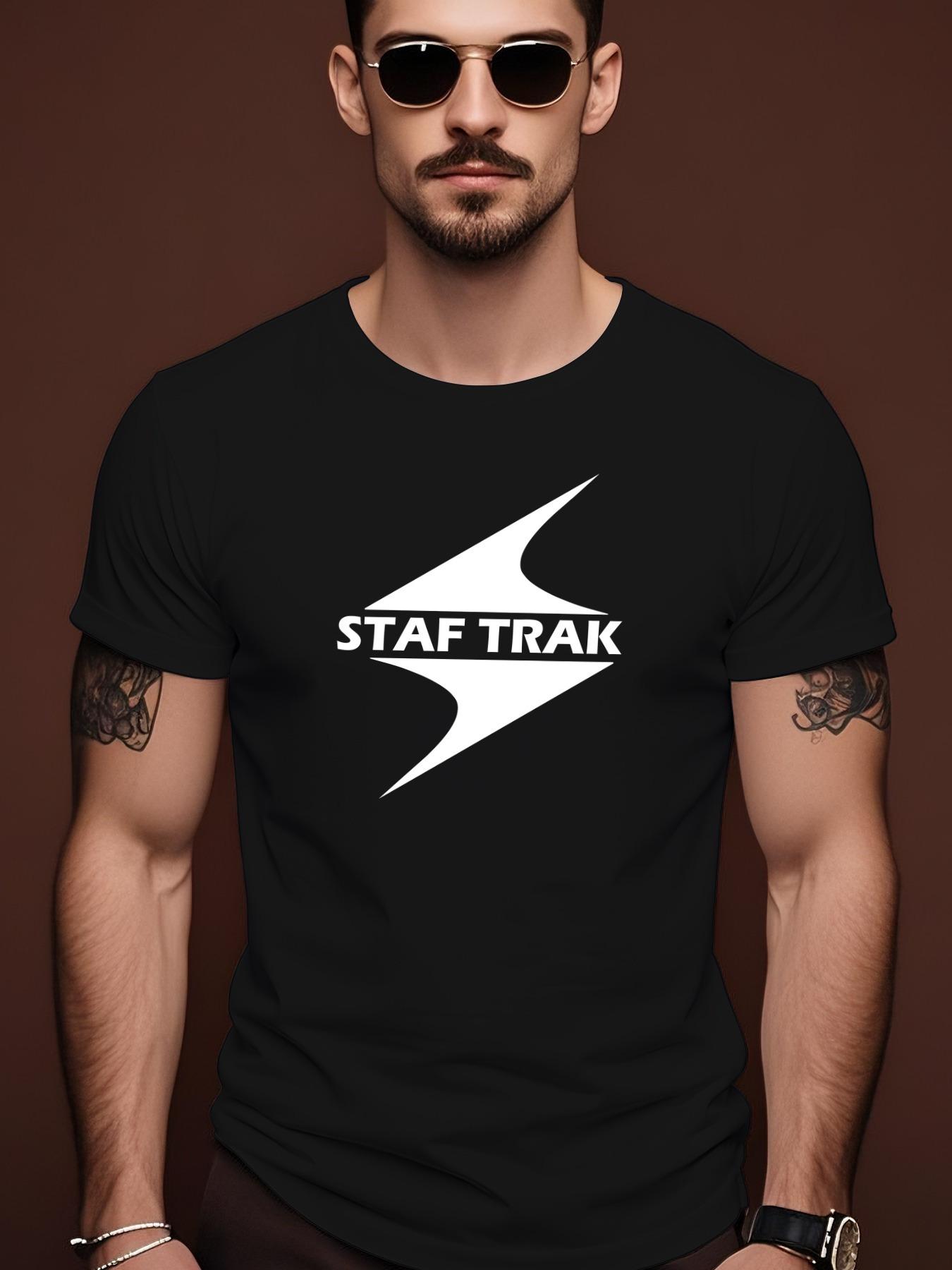 STAF TRAK Light Grey Crew Neck Tshirt - Minimalist Everyd... S