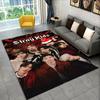 Fashion Kpop Stray Kids Non-Slip Area Rug for Living Room,Bedroom,Playroom,Soft Carpet Floor Mat Home Decor Rug Kids Room Gift