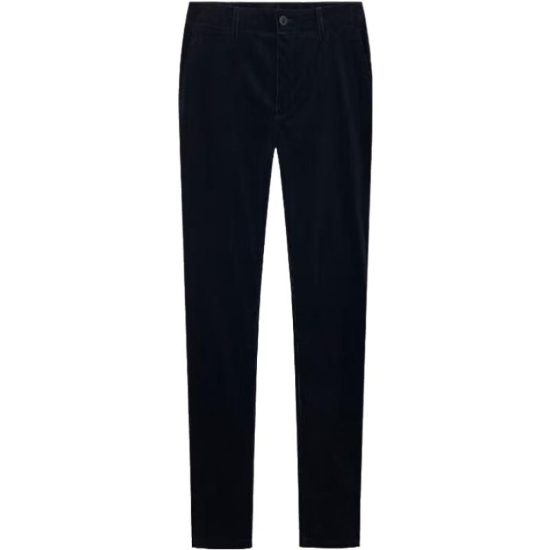 Pantalon décontracté en velours côtelé pour homme HAZZYS Semaine de la mode de Londres