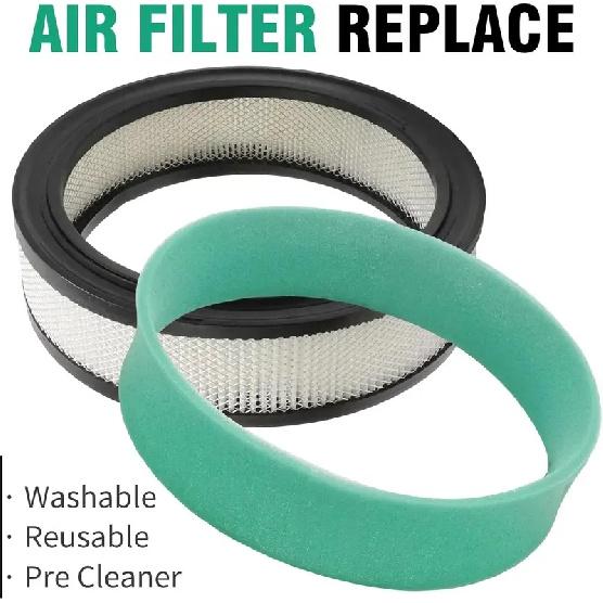 47 083 01 Air Filter Kit for Kohler Ch11-ch16 Ch410-ch450 M18-m20 18-20 Hp Engines, M83646 Air Filter for Kohler 47 03 04