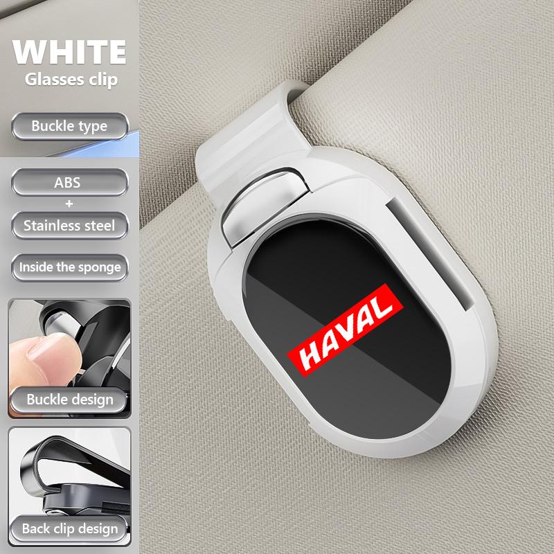 

Car Sun Visor Glasses Holder Sunglasses Case Eyeglasses Clip For Haval Great Wall Jolion H1 H2 H3 H4 H5 H6 H7 H9 F5 F7 M4 M6 F9