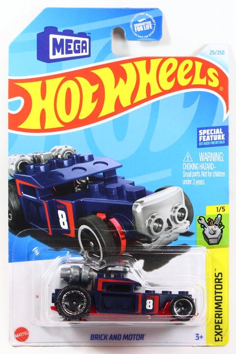 

Hot Wheels 2024 Brick and Motor Dark Blue #025 [Item]