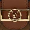Louis Vuitton Dauphine MM Shoulder Bag M45958 Monogram Reverse Brown Monogram Canvas Women Used