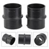 1.96\" Duct Joiner Connector 2* 2Pc 2Pcs 50mm Black