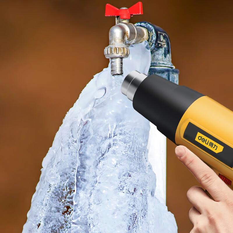 Deli 1500W Heat Gun CN Plug (adapter Included)