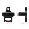 Universal Aluminum 3 Port Solenoid Valve Mount Holder Bracket For Mac AEM Boost Controller 94-01 Acura Integra 92-95 Honda Civic