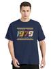 Lustiges 1979 Original Vintage T-Shirt Sommer Grafik Baumwoll-T-Shirt Streetwear Kurzarm Geburtstagsgeschenke T-Shirt Herren Kleidung