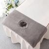 with Hole Beauty Salon Towel Thickened Headrest Pads Massage Face Towel  Home Accessories