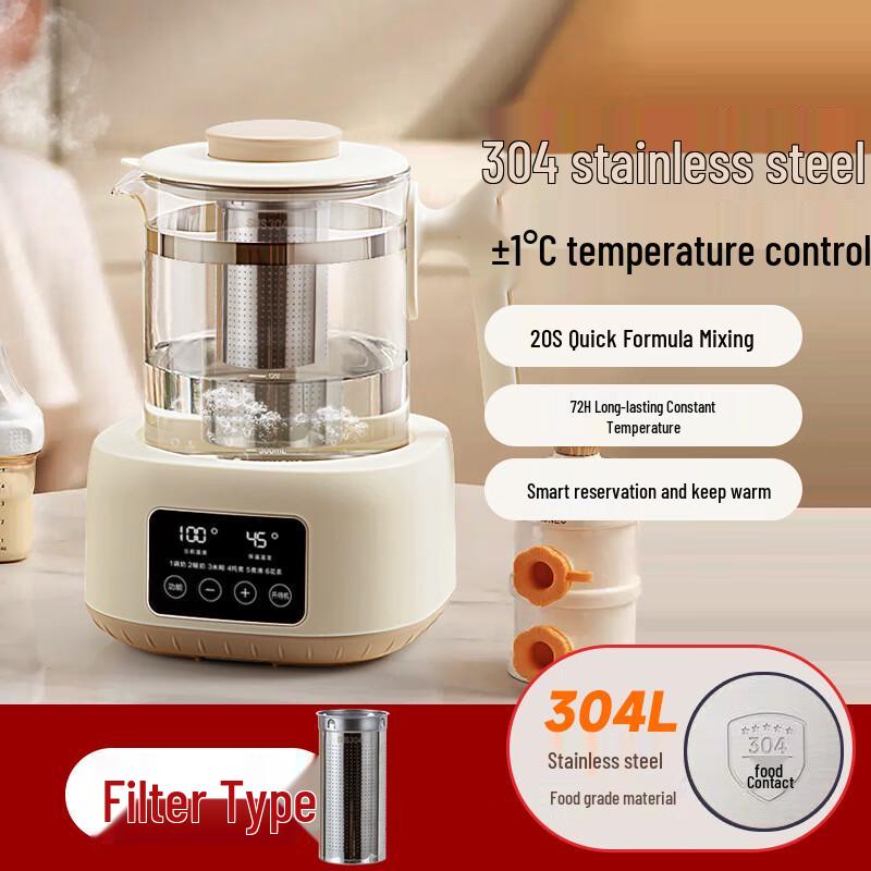 Умный термостатический подогреватель молока и электрический чайник Changqi