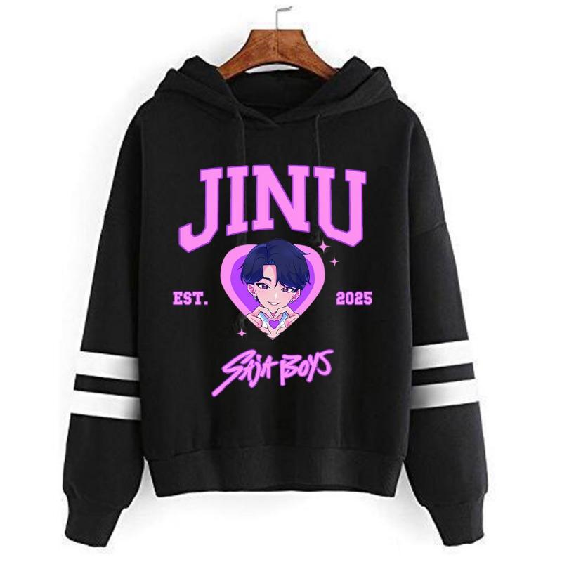 Spring And Autumn Women's Hoodies Demon Hunter Anime Pattern 3D Print Girl Daily Casual Pullover Long Sleeve Sweatshirt Women's Oversized Top Clothing