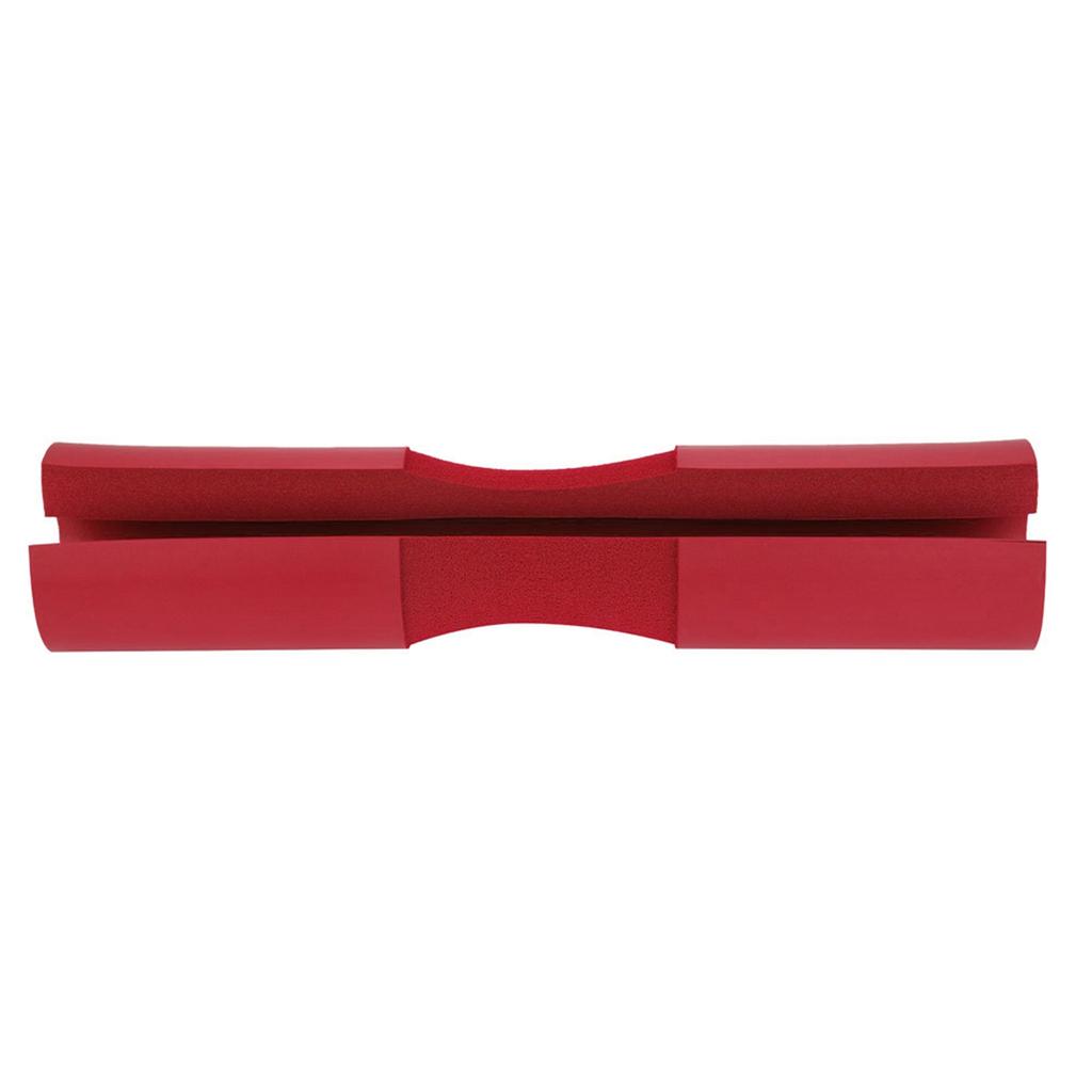 Barbell Squat Pad Neck Shoulder Protective Weight Lifting Protector (Red)