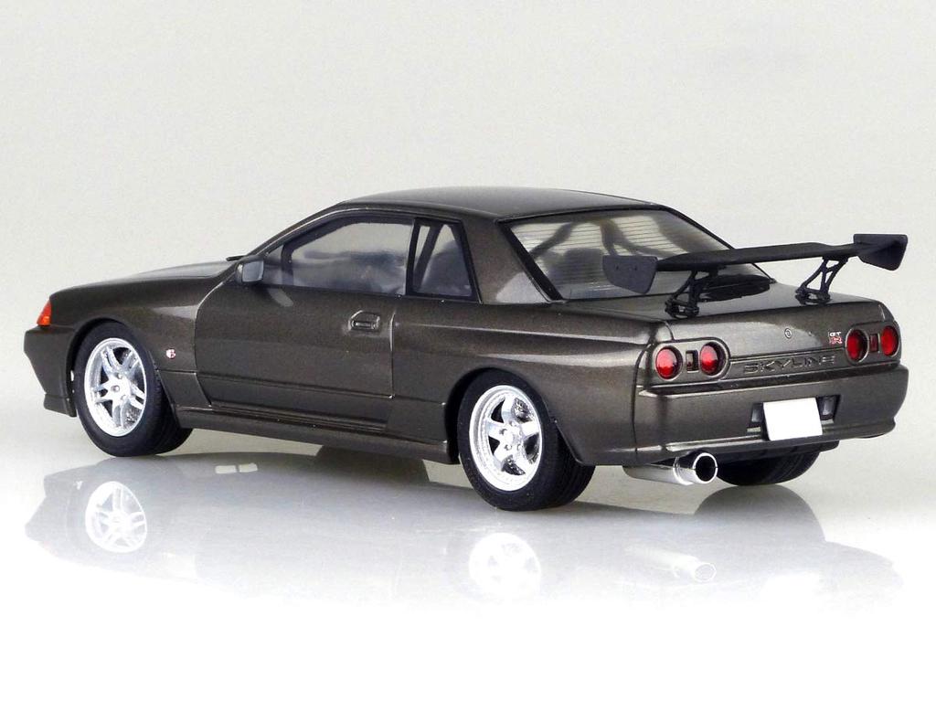 Aoshima Bunka Kyozaisha Initial D Rin Hojo BNR32 Skyline Shinigami Scale Plastic Model No.4 GT-R 1/24