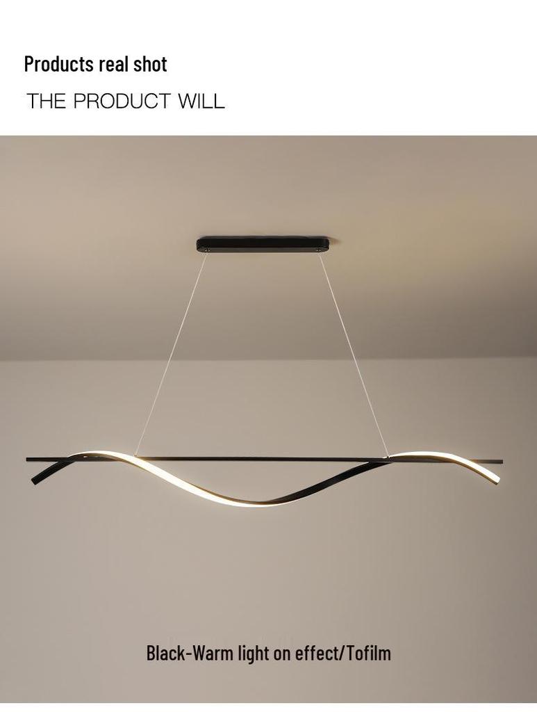 Nordic Modern LED Chandelier: Irregular Creative Lighting for Dining, Living Room, or Bar.