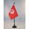 Table Flag - Az Flag - Tunisia - 15x10cm - Polyester - Indoor