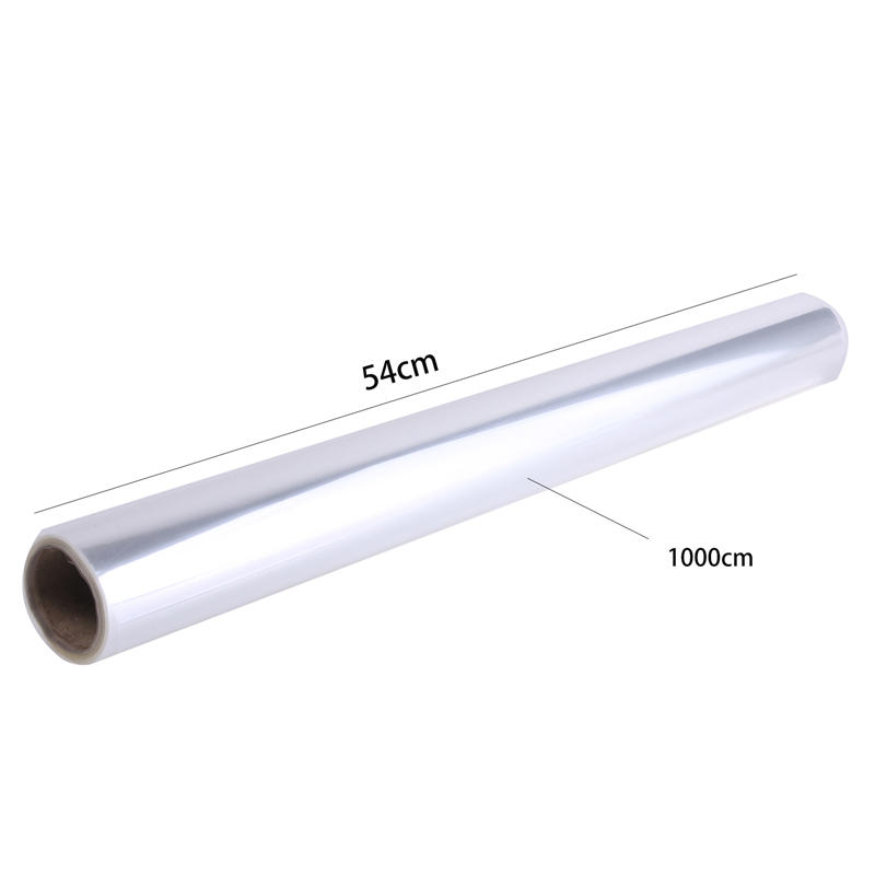 2PCS Transparent Gift Bouquet Glass Wrapping Paper Folded Cellophane Wrap Roll for Gift Basket Treats Bouquet Flower Wrapping