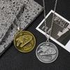 European and American Star Wars Series Millennium Falcon Spaceship Pendant Necklace Jewelry