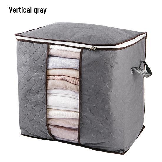 Большая нетканая пылезащитная сумка-органайзер для одеял и одежды