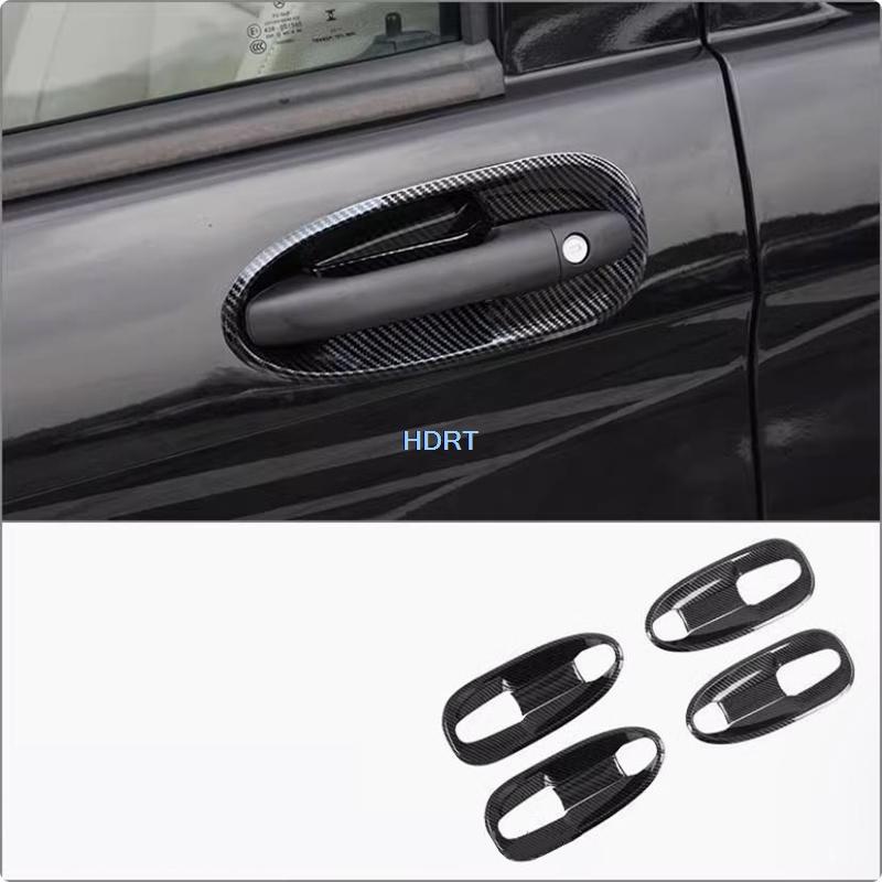 Car Styling Exterior Sticker Door Handle Frame Gate Bowl Cover Accessories For Mercedes-Benz V Class Vito Viano Metris 2024 +