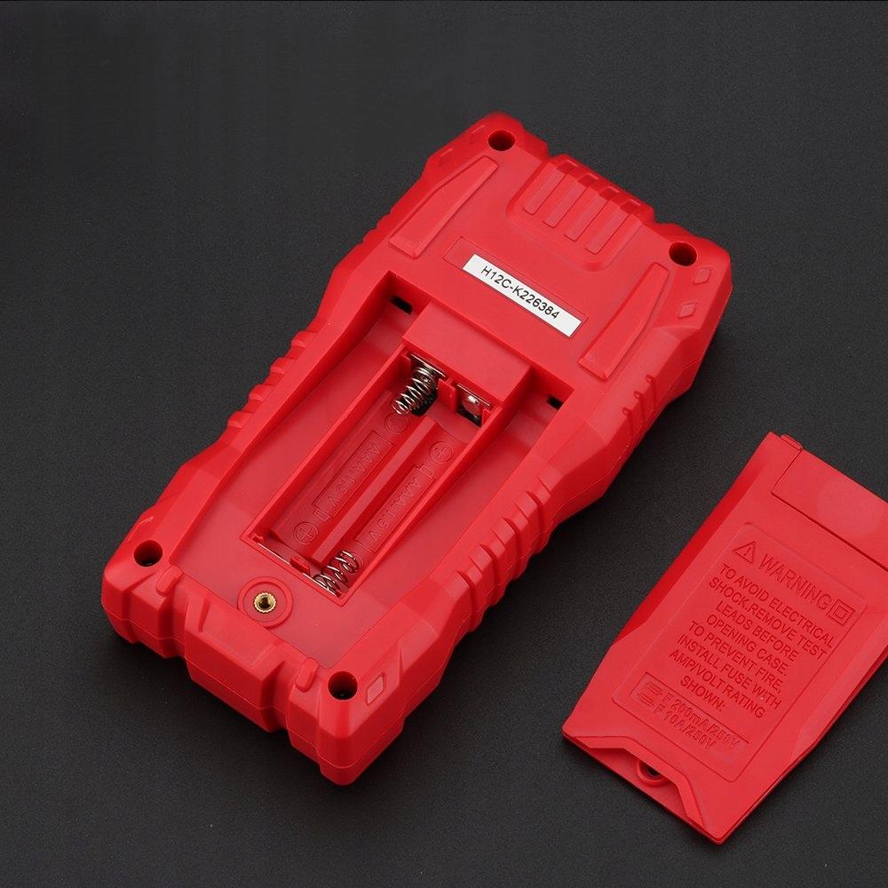 Digital Handheld Multimeter Universal Ncv Rms Live Diode Test Led Flashlight