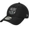 Core 9Forty FC Barcelona Cap, Mens Black Cap
