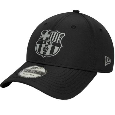 Core 9Forty FC Barcelona Cap, Mens Black Cap