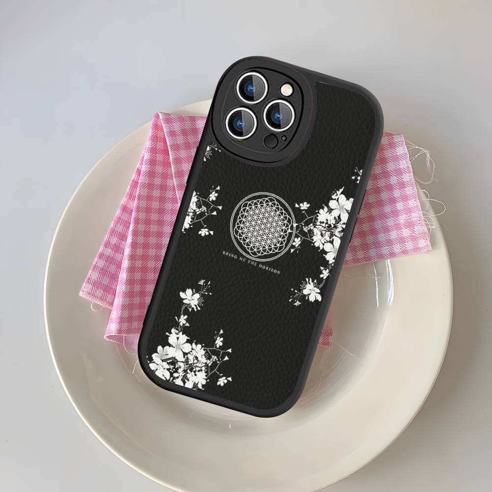 

Rock Band B-Bring M-Me The H-Horizon Phone Case For IPhone 16 15 14 13 12 11 Pro Max Plus Soft Leather Cover iphone XS MAX