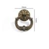 Heavy Duty Retro Drawer Ring Pulls Zinc Alloy Multiple Vintage Styles for Bathroom Wardrobe Cabinet Home Decor