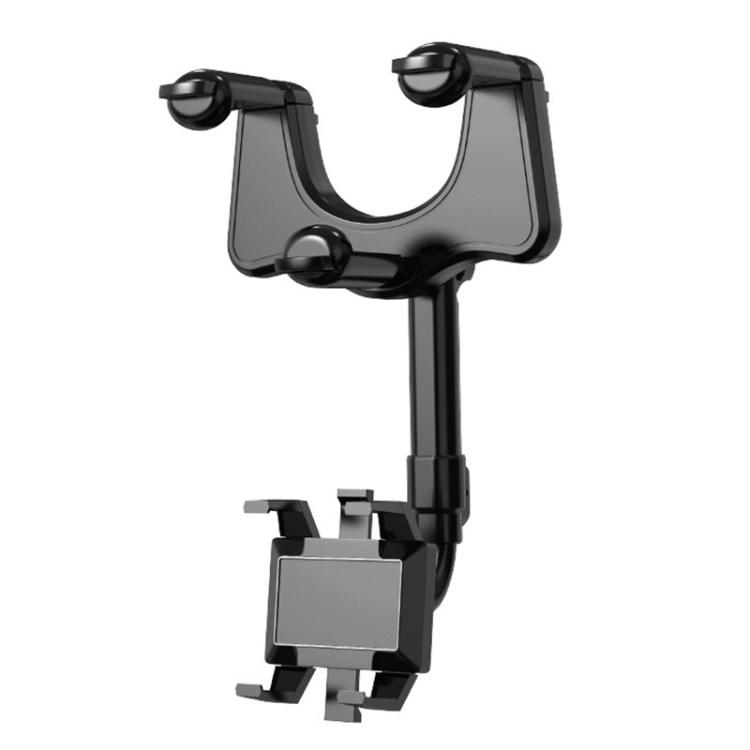 

Car Phone Holder 360 Degrees Rotation Rearview Mirror Phone Mount Bracket