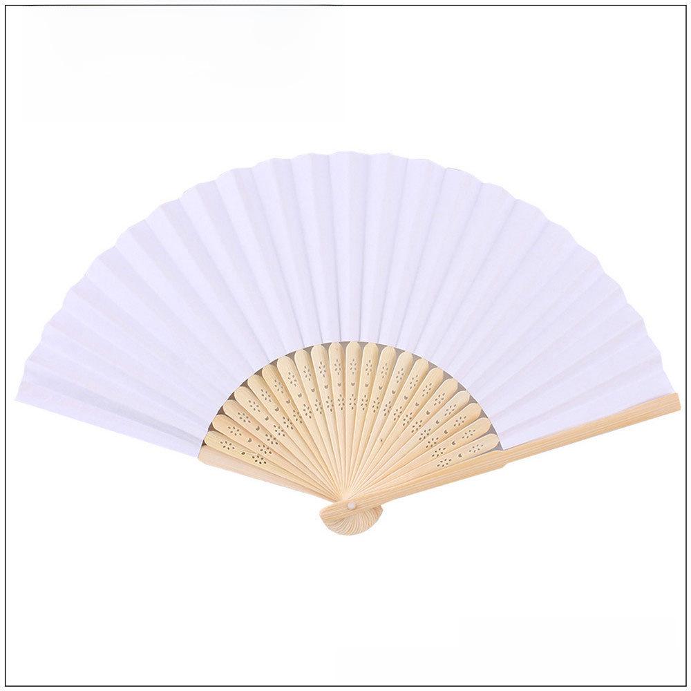 

Children s DIY White Folding Fan for Painting and Crafts