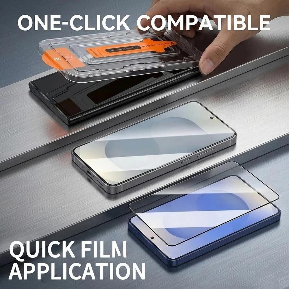 1-3PCS Support Fingerprint Unlock Screen Protector Film For Samsung S26 Ultra S25 FE S24/23/22/21 Plus HD Anti-Fingerprint Film