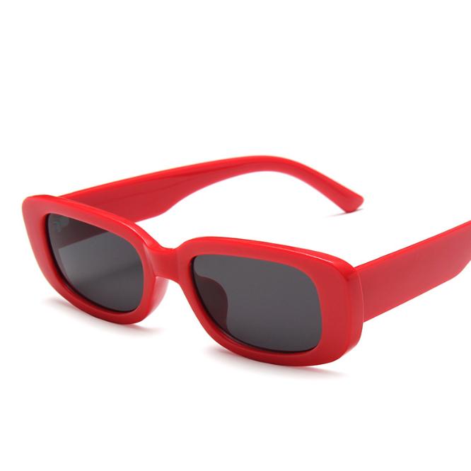 Rectangle Sunglasses for Women Men Trendy Retro Fashion Sun Glasses Vintage UV 400 Protection Square Frame 2024