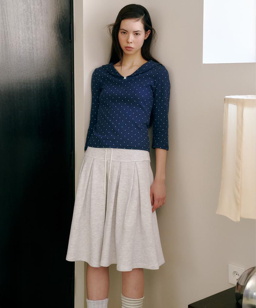 FUNFROMFUN Eyelet Sailor Tee, Navy