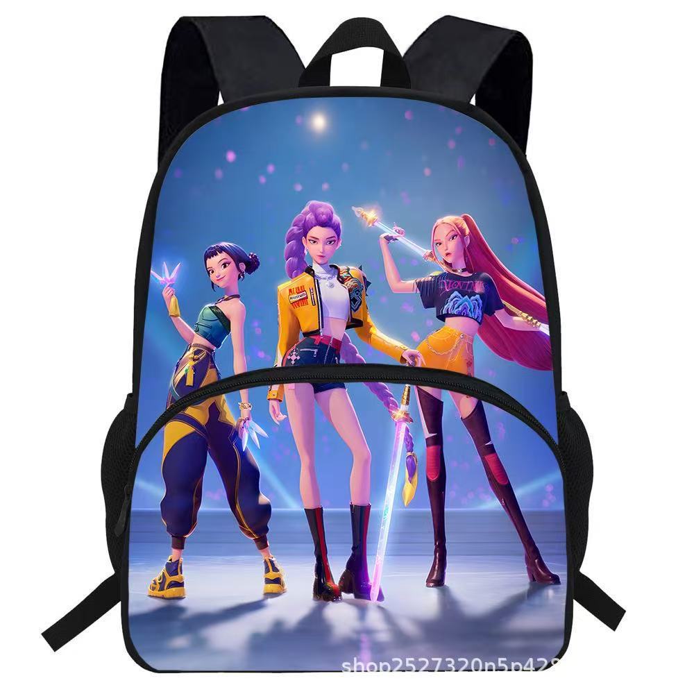 School Season Schoolbag Primary School Student Cartoon Backpack Animation Peripheral Animation Backpack Children S Bag Double backpack