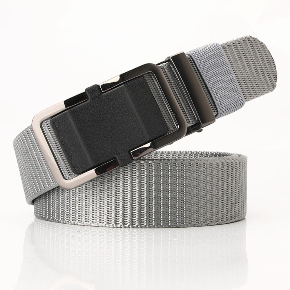 

Zinc Zinc Alloy Buckle Quick Buckle Hole-free Belt Jeans Decor Men Waistband Cargo Pants Accessories серый