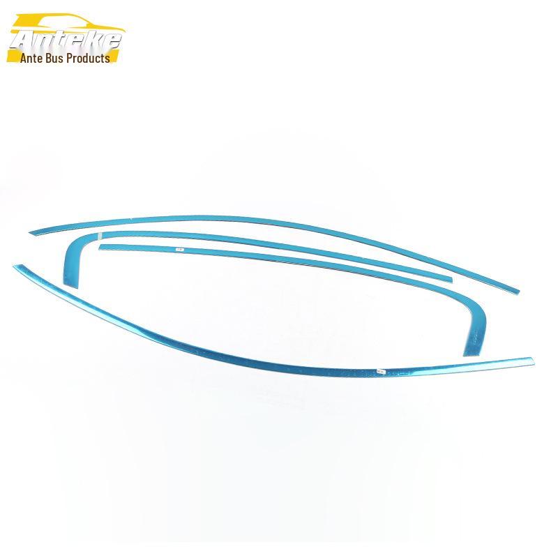 Qoros 3 Window Trim: Scratch-Resistant Stainless Steel Stickers for Glass Protection & Decoration