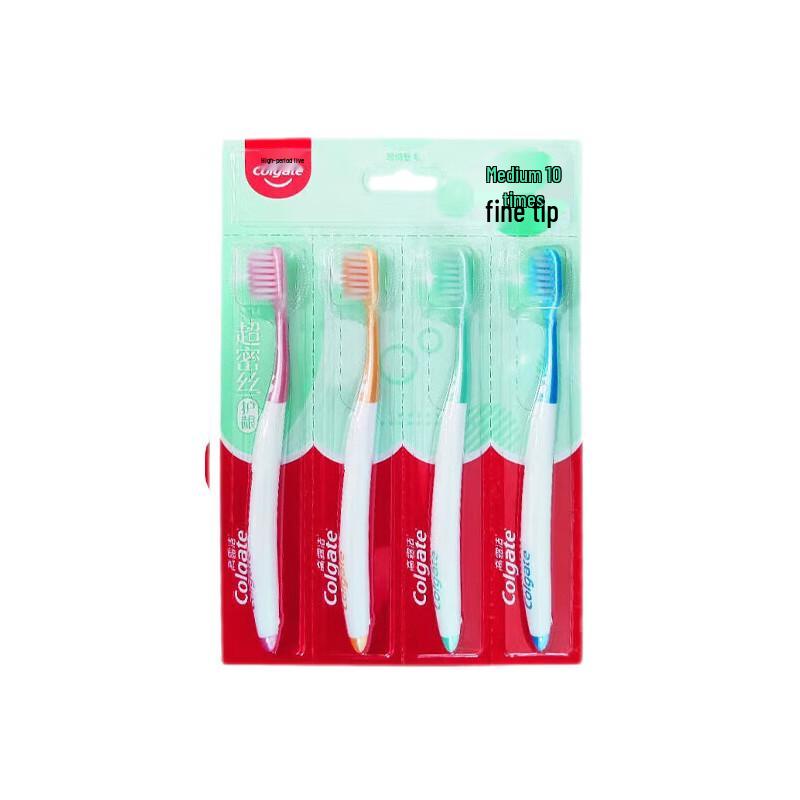 Colgate Ultra-Dense Bristle Toothbrush 4-Pack