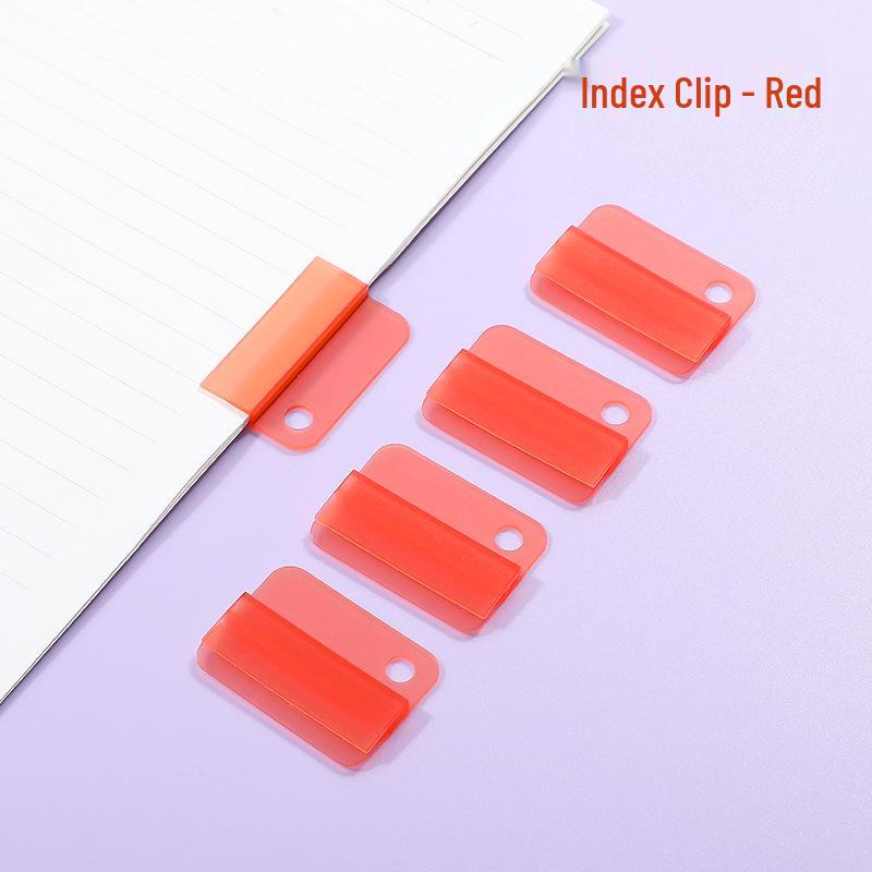 6-Piece Colored Sealing Clip Set for File and Paper Organization