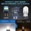 MAXGTRS 2x LED T20 1157 BAY15D Car Lights P21/5W P27/7W BA15D 7443 W21/5W LED Turn Signal Brake Reverse Tail Lamp