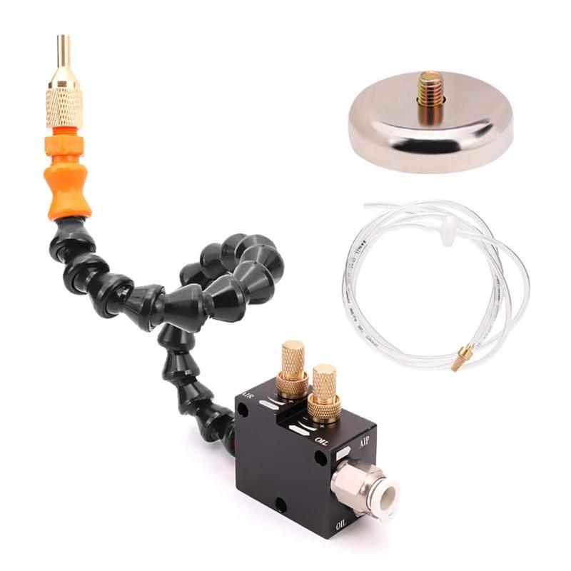 J0MC BPV-3000 Coolant Sprayer Lubrication Drill Press Oil Reservoirs Coolant Lubrication Sprays System Coolant