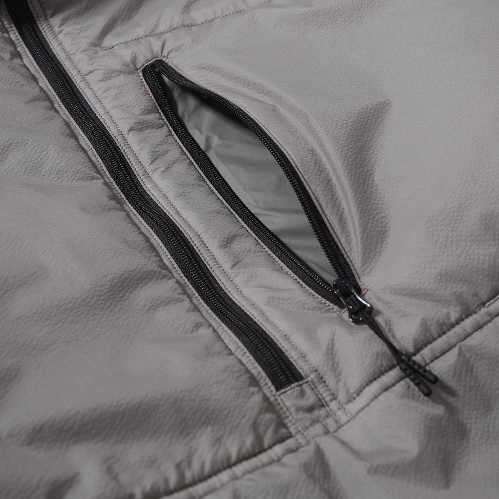 Moif [Aw23]Over Track Insulated Half-Zip / Gray