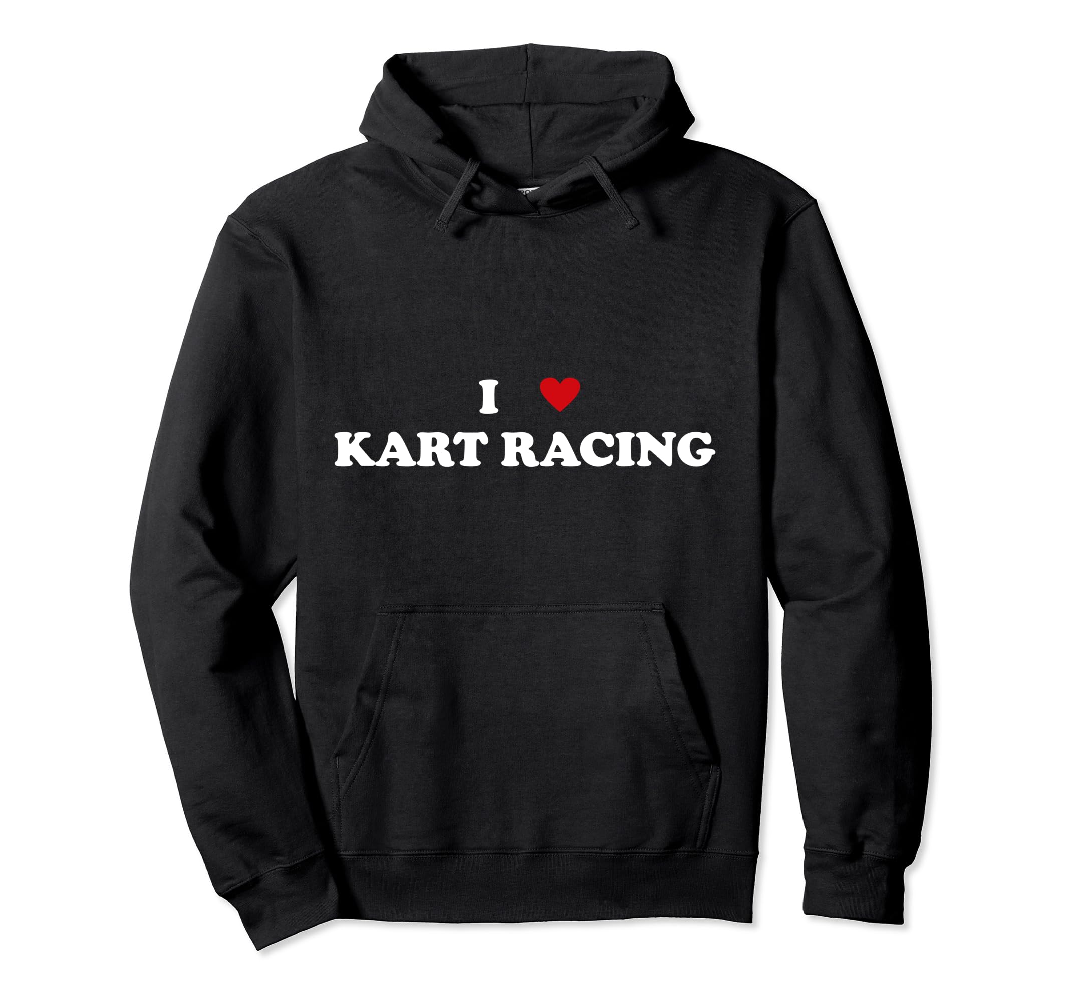 

iHeartKartRacer iLoveKartRacing Hoodie - чёрный