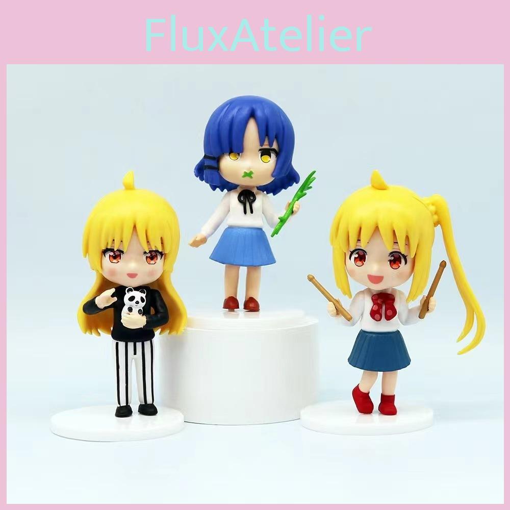 Adorable Pvc Anime Desk Figures Set 11cm Six-piece Car Decor Anime Surroundings