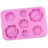 New Arrival 1pc Silicone Flower Cake Mold Ice Cube Tray Jelly Chocolate Molds Candy Cake Mould DIY Soap Molds
