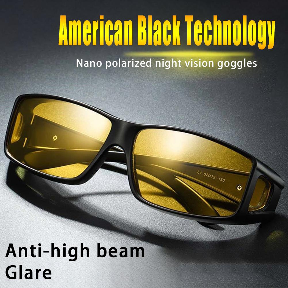 Night Driving Glasses Anti Glare Night Vision HD Polarized Glasses for Men Women