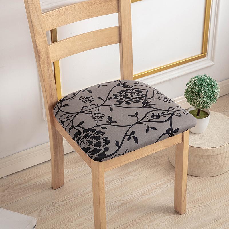 160G Printed Elastic Hotel Household Chair Cover Amazon Anti-Fouling Cushion Cover Chair Cushion Cover